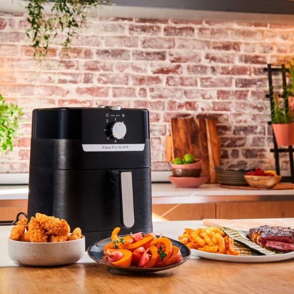 Freidora de Aire Moulinex Easy Fry & Grill 4.2L 1400W 2 en 1 freidora y grill saludable