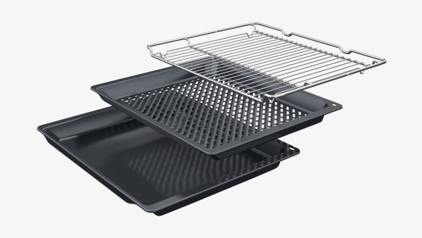 Horno Balay 3HA4121G3 Grafito 71L Vapor + Freidora Aire | Multifunción 8 Programas A+++