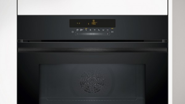 Horno Balay 3HB5879N7 Negro 71L | Multifunción 12 Prog. Pirolítico + Aqualisis Home Connec