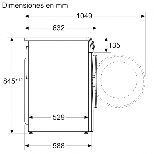 Lavadora Balay 3TS3107BD 10Kg 1400rpm Clase A Blanca | ExtraSilencio, AutoDosificación y a