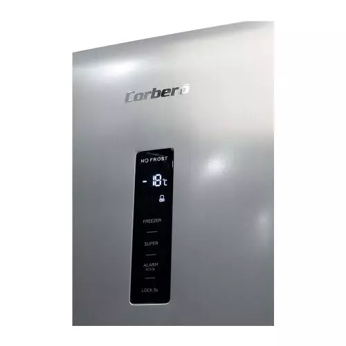 Congelador Vertical Corberó CCVH18524NFX 274L No Frost Clase D Inox Silencioso y Moderno