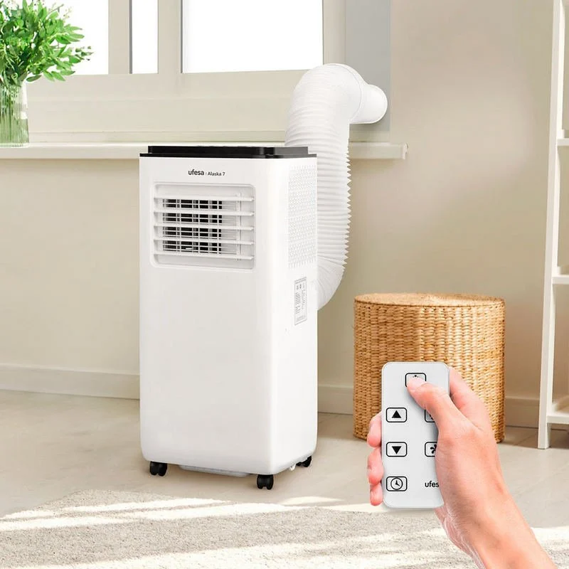 Aire Acondicionado Portátil Ufesa Alaska 7 1765F Frío R290 Clase A 750 W Blanco
