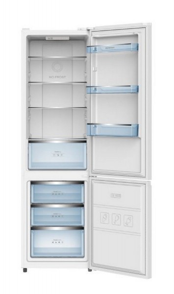 Frigorífico Combi Infiniton FGC-340C20BEM 340L 202cm Total No Frost Blanco Clase E