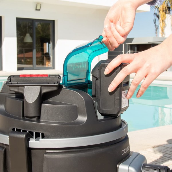 Conga Rockstar 2000 Wet&Dry Liberty, Aspirador Agua y Polvo Sin Cables 200W