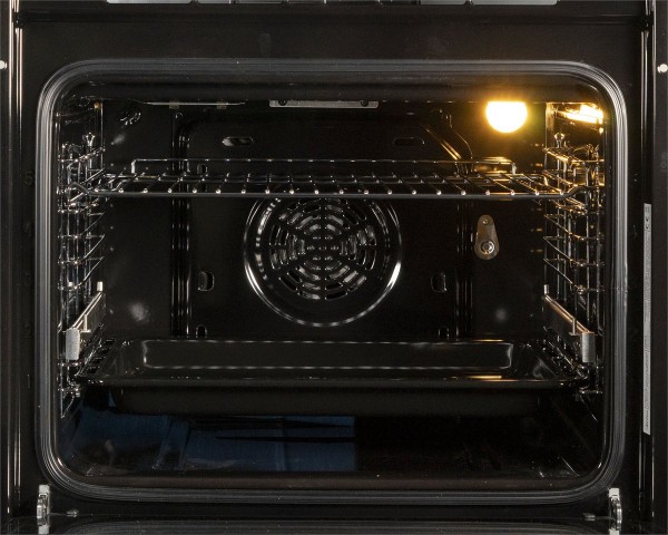 Horno Midea MCO6070MMAJ 70L | Multifunción, Guías Extraíbles, Cristal Negro Inox A