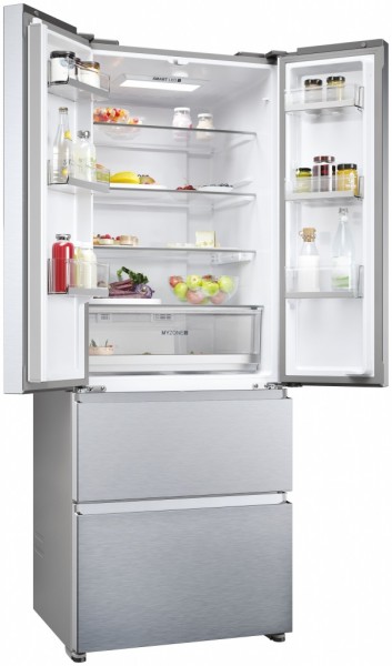 Frigorífico Haier 4 Puertas HFR5719ENMG 190x70cm E  No Frost