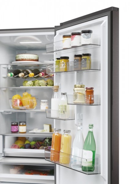 Frigorifico Combi Haier HDPW5620ANPD 205x60cm A No Frost Inox