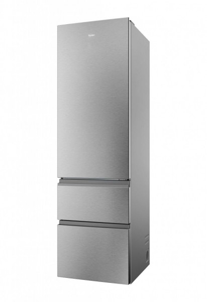 Frigorifico Combi Haier HTR3620ENMG 414L Total No Frost Inox 3 Puertas
