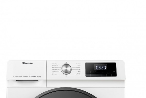 Lavasecadora Hisense WDQA8014EVJM 8+5kg 1400rpm 
