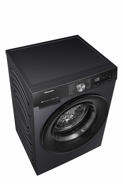 Lavadora Hisense WF3S9043BB3 9Kg 1400rpm Clase A Negra | Potencia, vapor y máxima eficienc