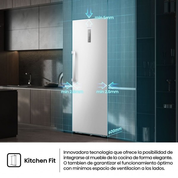 Frigorífico Hisense RL3K370SEWE1 372L 186cm Clase E Blanco