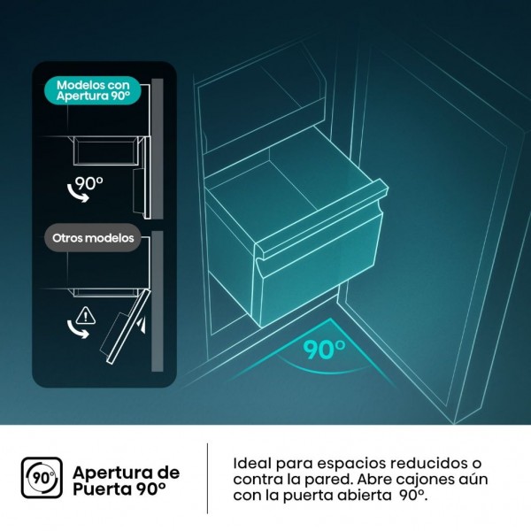 Frigorífico Hisense RL3K370SEWE1 372L 186cm Clase E Blanco