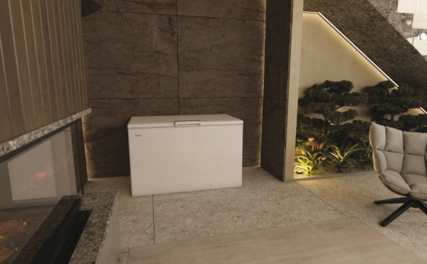 Congelador Horizontal Haier HCE420E 418L Clase E Silencioso Gran Capacidad y Eficiente