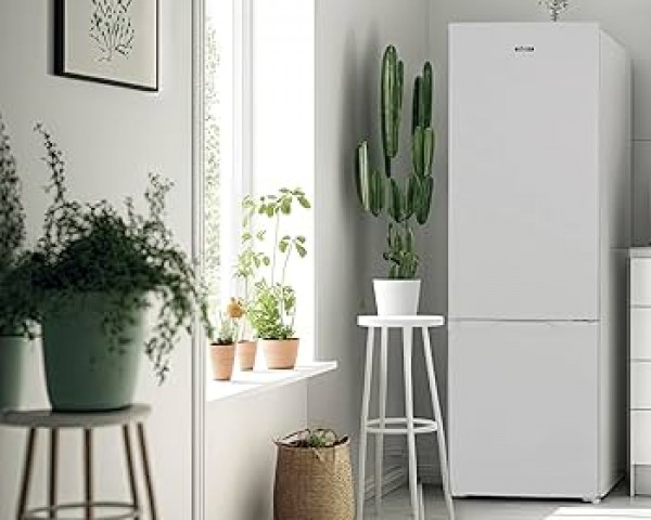 Frigorífico Combi Edesa EFC1821STWHA 180x55cm E Blanco