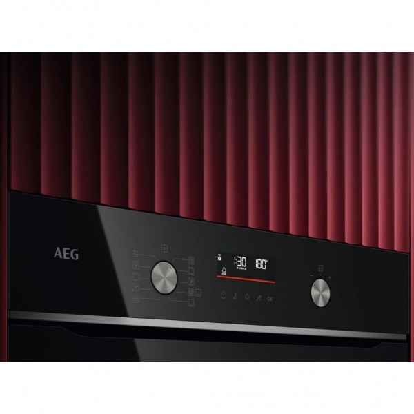 Horno AEG Series 6000 OS6PB511AB Negro 71L | Pirolítico A+ con Sonda y Control Digital