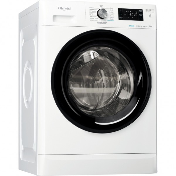 Lavadora Whirlpool FFB8489BVSPT 8Kg 1400rpm Clase A | Eficiencia, cuidado y gran rendimien