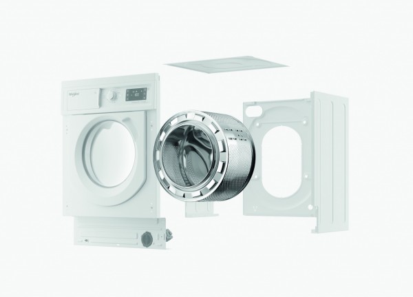 Lavadora Integrable Whirlpool BIWMWG81485EEU 8KG 1400RPM Blanca Clase B Inverter