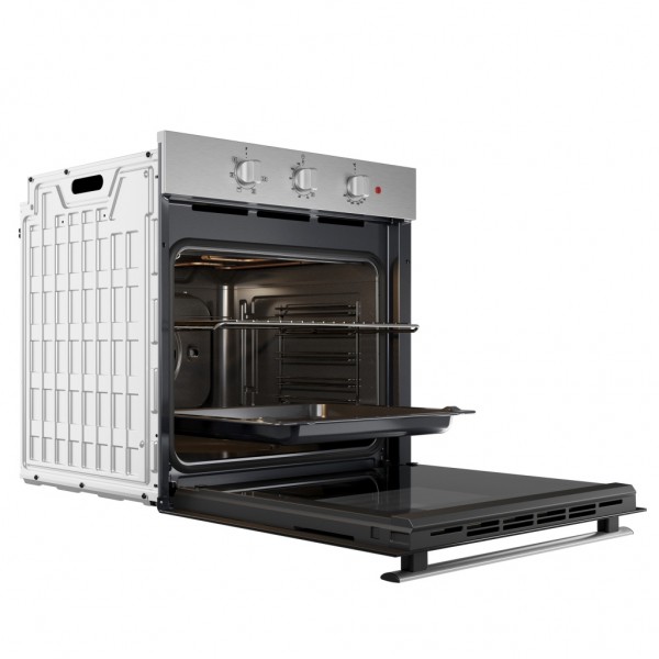 Horno Whirlpool OMR35HR0X Inox 71L | Hidrolítico, Digital, Integrable y Clase A