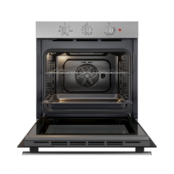Horno Whirlpool OMR35HR0X Inox 71L | Hidrolítico, Digital, Integrable y Clase A