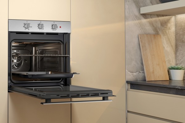 Horno Whirlpool OMR35HR0X Inox 71L | Hidrolítico, Digital, Integrable y Clase A