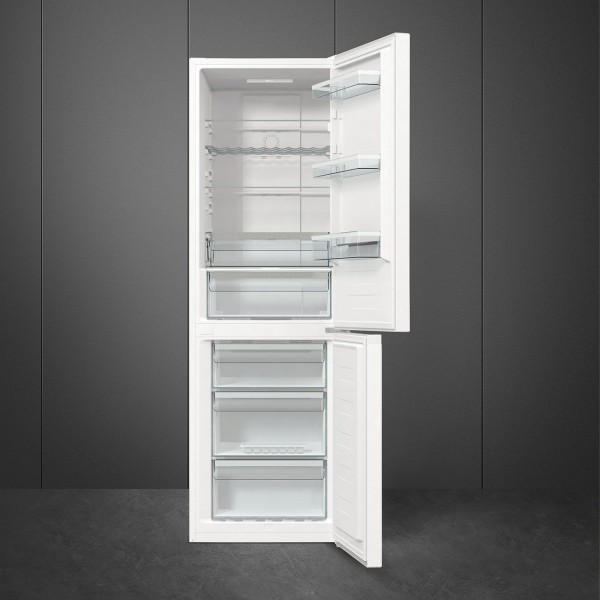 Frigorífico Combi Smeg RC18WDNE 185x60cm No Frost E Blanco