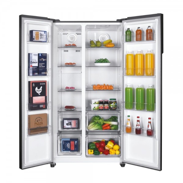 Frigorífico americano Candy CHSVN174X Inox 177 cm No Frost E