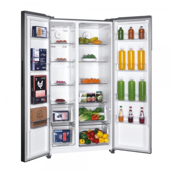 Frigorífico americano Candy CHSVN174X Inox 177 cm No Frost E