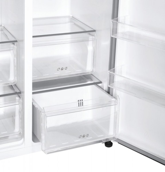 Frigorífico americano Candy CHSVN174X Inox 177 cm No Frost E