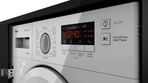 Lavadora Integrable Teka LI6 1471 7KG 1400RPM Blanca Clase B Eficiente y Silenciosa
