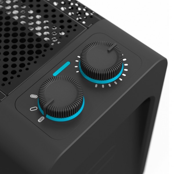 Radiador de Mica Orbegozo RMB 1000 1000W con Termostato y Sistema Antivuelco