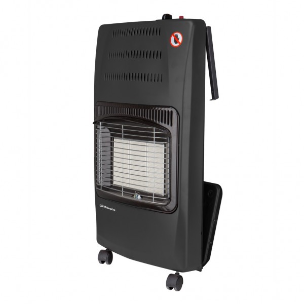 Estufa Catalítica Orbegozo HCE60 4200W Negra Gas Butano Segura y Eficiente