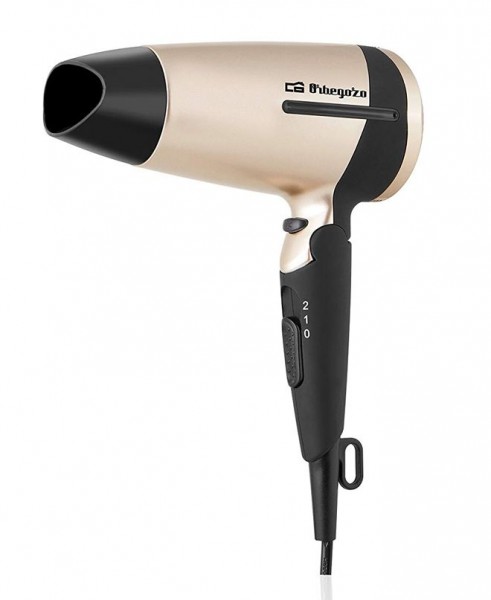 Secador de Pelo Orbegozo SE1600 1600W Plegable con Aire Frío