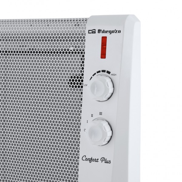 Radiador de Mica Orbegozo RM1510 1500W con Termostato Regulable