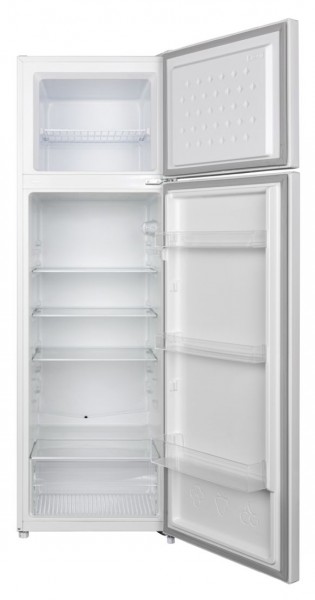 Frigorífico 2 puertas Benavent F2PBMEW17055, Blanco, 170 cm, E