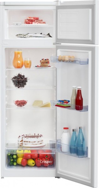 Frigorífico 2 puertas Beko RDSA280K40WN, Blanco, 160 cm, E