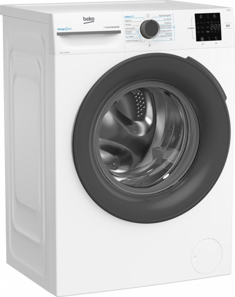 Lavadora Beko VBM3WFU37213WA 7Kg 1200rpm Clase A Blanca  Ahorro, cuidado y eficiencia