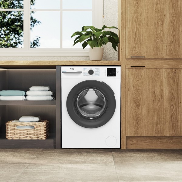 Lavadora carga frontal Beko Serie b300 VBM3WFT39413WA Blanco 9 kg 1400 rpm A