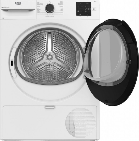 Secadora Beko BM3T38220WB 8 kg Bomba de Calor Clase E Blanco