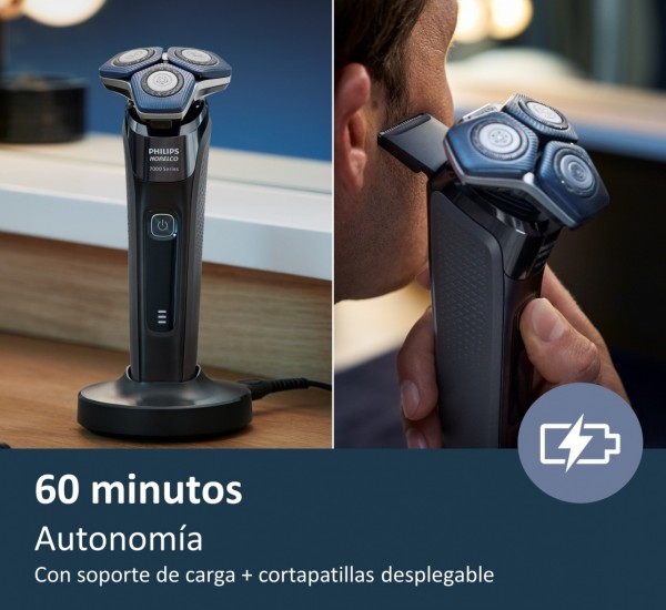 Afeitadora Philips S788635, 60 min, STEELPRECISION