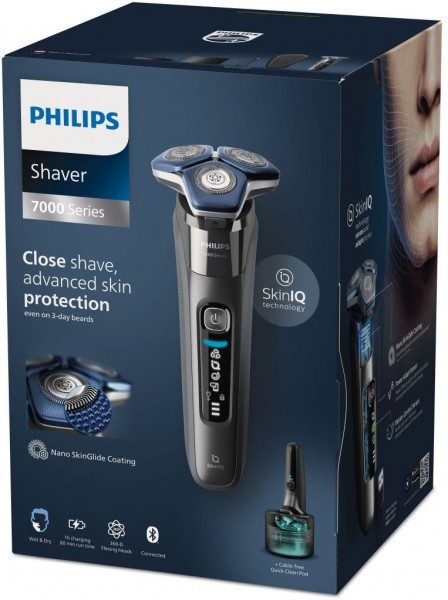 Afeitadora Philips S788755, S7000, 60MIN, DARK CHR
