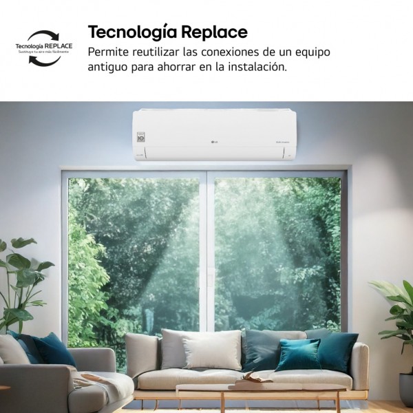 Aire Acondicionado Split LG REPLACE09XSET 2150 Kcal A++/A+ Wifi