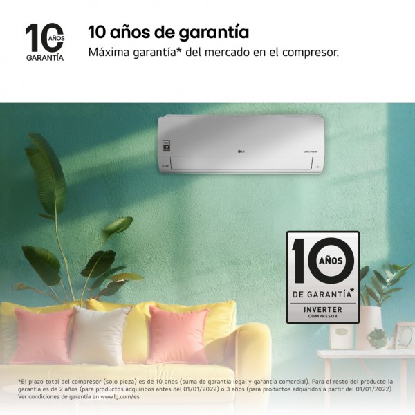 Aire Acondicionado Split LG REPLACE12XSET 3010 Frigorias  A++/A+, Wifi