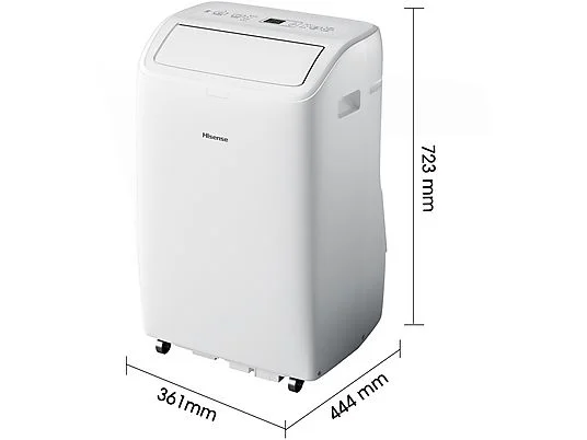 Aire Acondicionado Portátil Hisense APH09QC WiFi Frío-Calor 2236 Frigorías