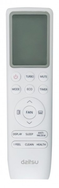 Aire Acondicionado Split Daitsu DS12KTP4 A++/A+ 2514 frig/h, 3096 kcal/h Blanco