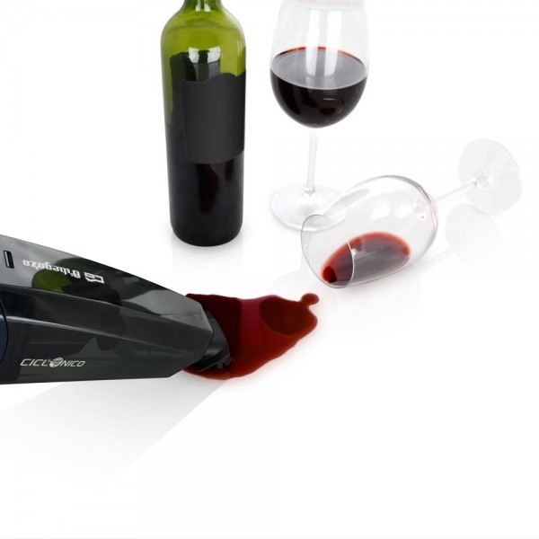 Aspirador de mano Orbegozo AP1500 Negro turquesa