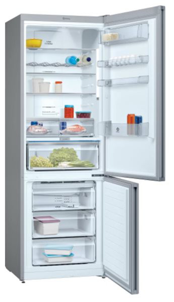Balay 3KFD778BI Frigorífico combi en cristal blanco 203x70x67cm