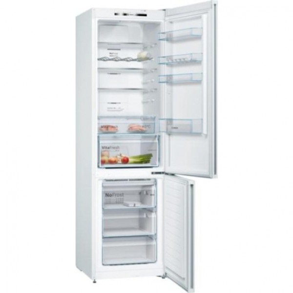 Bosch KGN39VWEB Frigorífico Combi 203x60cm Blanco NoFrost Cajones VitaFresh EN
