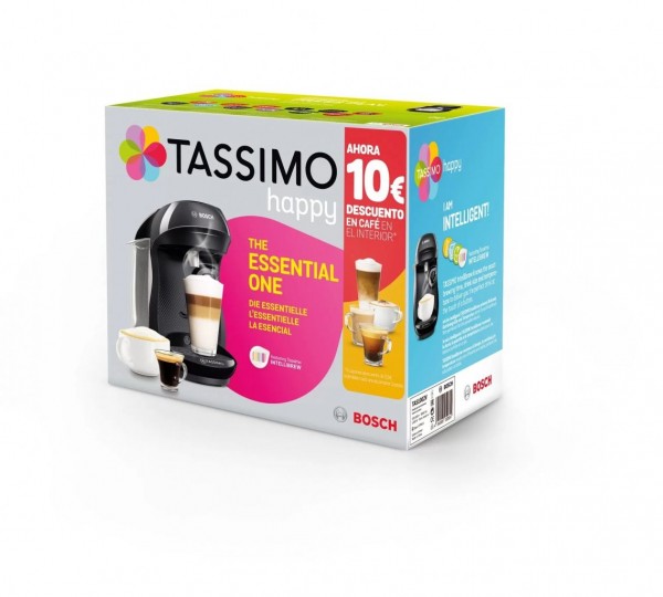 Cafetera Tassimo Bosch TAS1002NV negra