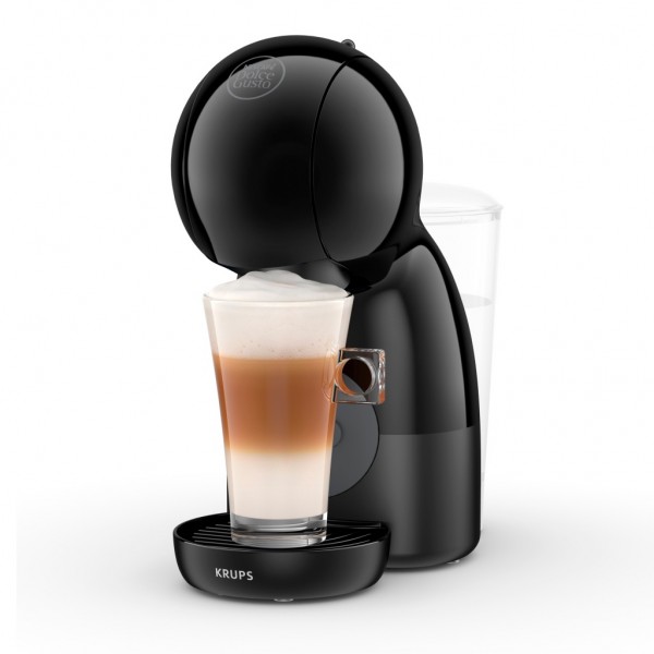Cafetera de cápsulas multibebida Krups Piccolo XS negra KP1A3BCL