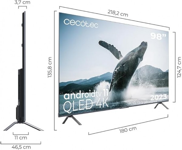TV QLED V3+ series VQU30098+ Televisión QLED 98